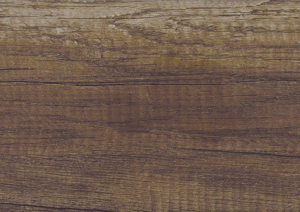 English Elm Weathered pine full bed with modern linear headboard and rustic faux wood veneer for cozy charm Brown Mix 60.5 L x 34.75 W x 5.25 H B011S01797