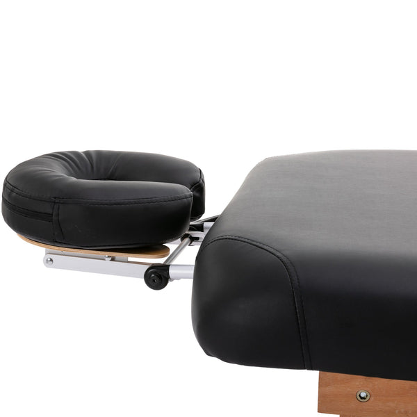 English Elm HENGMIGN Professional PU Spa Massage Table, Waterproof Portable Treatment Bed with Adjustable Height W21236007