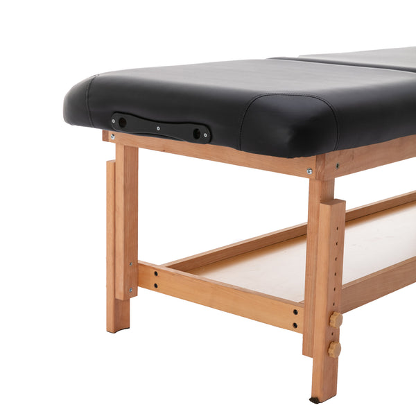 English Elm HENGMIGN Professional PU Spa Massage Table, Waterproof Portable Treatment Bed with Adjustable Height W21236007