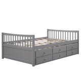 Rosemary Full Size Daybed with Pull-Out Trundle and 3 Drawers