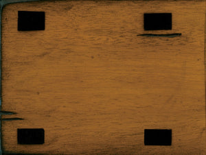 English Elm Casual 18" Height Saddle Seat Stools Set of 2 — Solid Wood Finish, Compact Comfortable Dining Seating Oak 34.5 L x 19 W x 6.75 H B01151972