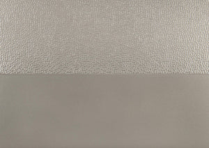 English Elm Modern Glam Silver Finish 5-Piece Dining Set With Extension Leaf & Crystal-Tufted Chairs For Elegance B011S00562