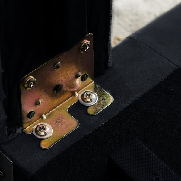 English Elm 82.3" Modern Velvet Sofa With Jeweled Button Tufting & Chrome Legs - Includes 2 Matching Pillows! W1117S00007