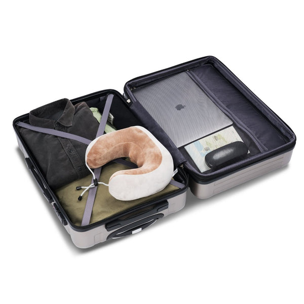 English Elm Luggage Sets 3 Piece Abs Hardshell Expandable Spinner Suitcase with Tsa Lock PP310829AAP