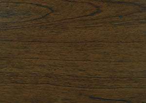 English Elm Light Oak Square Counter Height Dining Table with Lazy Susan and Open Storage Shelf B01152853