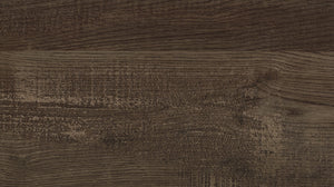 English Elm Rustic Corbin 6-Drawer Dresser 58.5" Rustic Brown Faux-Wood Veneer with Black Metal Handles, Textured B011134415