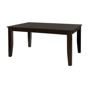 English Elm Casual Mango Veneer Extendable Dining Table Merlot Finish Seats Six with Butterfly Leaf B01153764