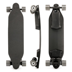 English Elm New Dual Motor Electric Longboard with Lcd Remote All Terrain Pu Wheels 40km/h W34842891