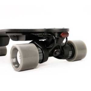 English Elm New Dual Motor Electric Longboard with Lcd Remote All Terrain Pu Wheels 40km/h W34842891