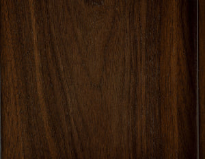 English Elm Transitional Sedley 58" Walnut Finish Wooden Bench with Cut-Away Support Legs, Casual Dining Accent B01156181