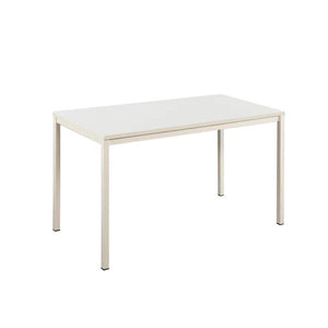 English Elm Harry Contemporary Ivory Wood And Metal Computer Desk - Sleek, Durable, Eco-Friendly Design For Home B040S00013