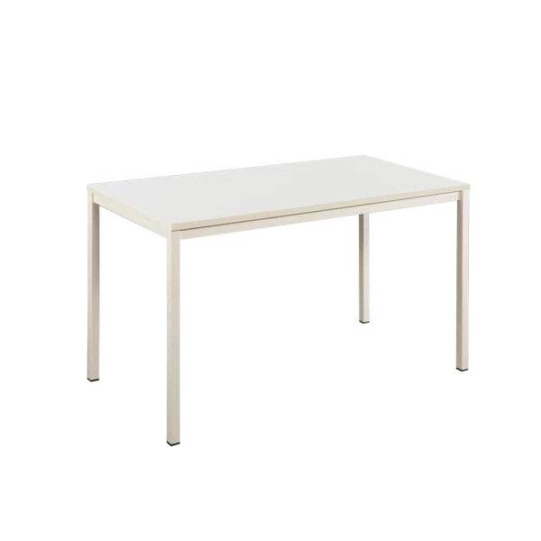 English Elm Harry Contemporary Ivory Wood And Metal Computer Desk - Sleek, Durable, Eco-Friendly Design For Home B040S00013
