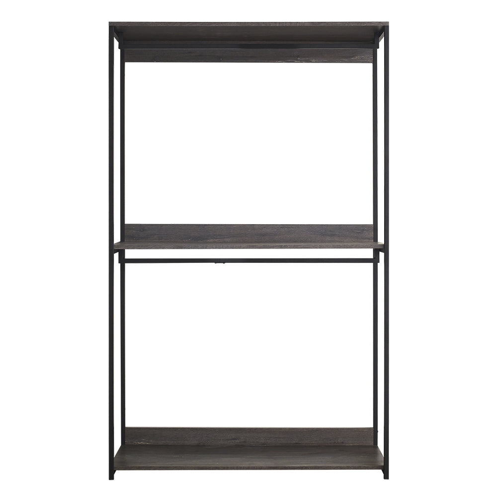 English Elm Monica 47" Farmhouse Wood Walk-in Closet Organizer Rustic Gray — Deep, Eco E0, Water & Scratch Resistant B040S00021