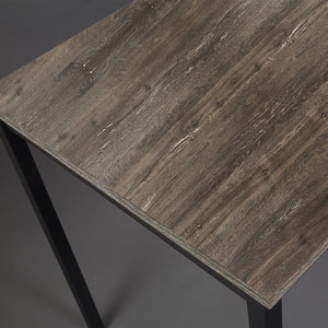 English Elm Harry Contemporary Wood & Metal Computer Desk – Stylish, Durable, Eco-Friendly Workstation Solution B040S00011