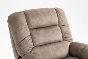 English Elm Recliners Power Lift Chair with Massage Heat Support for Elderly Comfort Seating Camel W547S00089