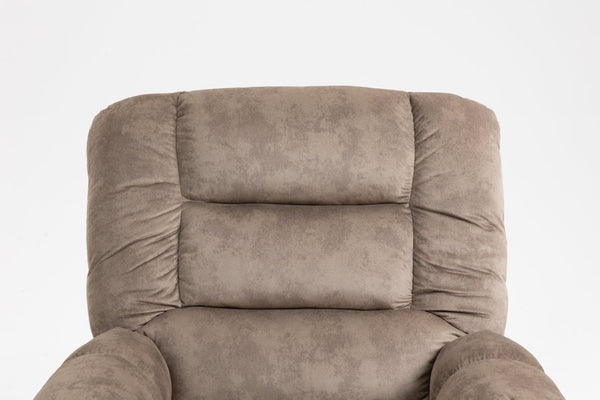 English Elm Recliners Power Lift Chair with Massage Heat Support for Elderly Comfort Seating Camel W547S00089