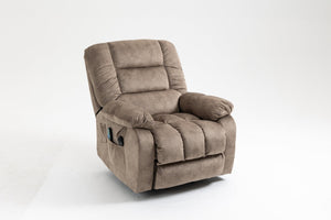 English Elm Recliners Power Lift Chair with Massage Heat Support for Elderly Comfort Seating Camel W547S00089