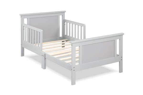 English Elm Connelly Reversible Panel Toddler Bed Solid Wood Low Profile Two Tone Veneer Gray B02257226