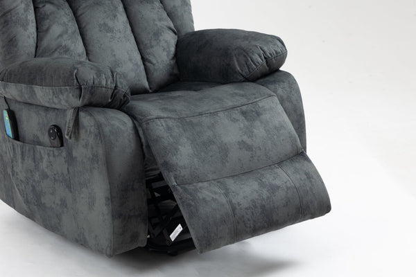 English Elm Recliners Power Lift Chair with Massage Heating and Usb Port for Living Room Comfort W547S00009