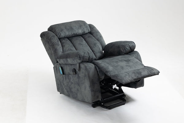 English Elm Recliners Power Lift Chair with Massage Heating and Usb Port for Living Room Comfort W547S00009