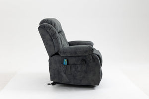 English Elm Recliners Power Lift Chair with Massage Heating and Usb Port for Living Room Comfort W547S00009