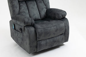 English Elm Recliners Power Lift Chair with Massage Heating and Usb Port for Living Room Comfort W547S00009