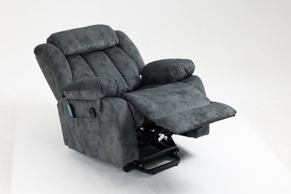 English Elm Recliners Power Lift Chair with Massage Heating and Usb Port for Living Room Comfort W547S00009