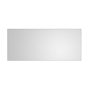 English Elm 84x 36 Inch Black Frame Led Backlit Bathroom Vanity Mirror with Anti-fog W127283668