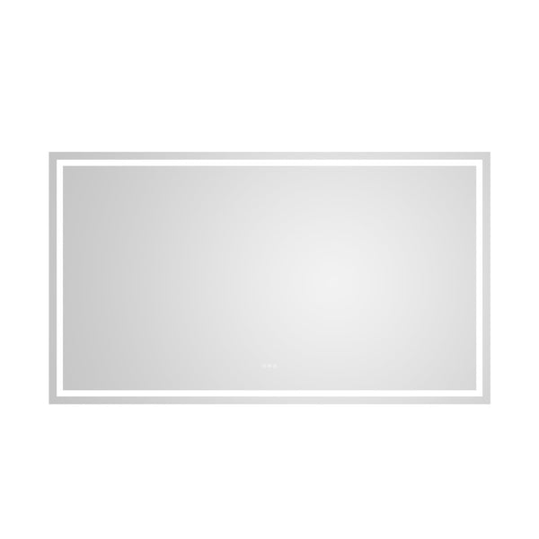 English Elm 84*48 Led Backlit Bathroom Wall Mirror with Anti-fog Touch Control and High Lumen Output W1272125172