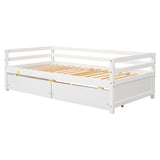 Hearth and Haven Daybed with Two Storage Drawers , White W504P148589 W504P148589