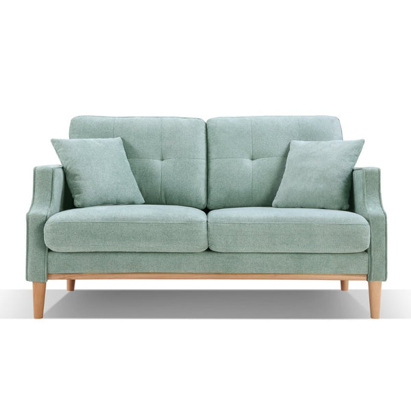 English Elm Living Space Button Tufted Loveseat Waterproof Polyester Usb Charging Contemporary Sofa W82057381