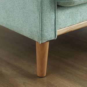English Elm Living Space Three Seat Sofa Waterproof Polyester Upholstery with Usb Charging Port W82072357