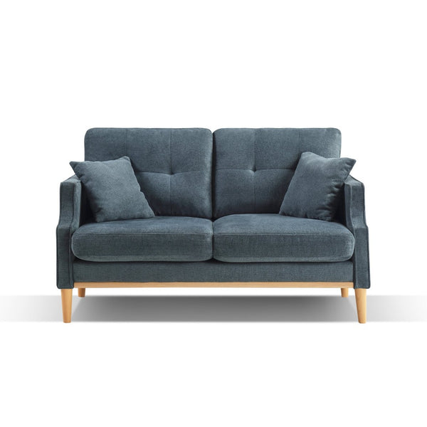 English Elm Living Space Button Tufted Loveseat Waterproof Polyester Usb Charging Contemporary Sofa W82057380