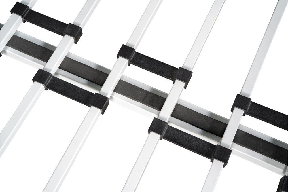 English Elm Metal Twin over Full Bunk Bed with Trundle, Anti-Noise Design, Full Guardrail, Sturdy Steel Frame, Space-SavingComfort W42752429