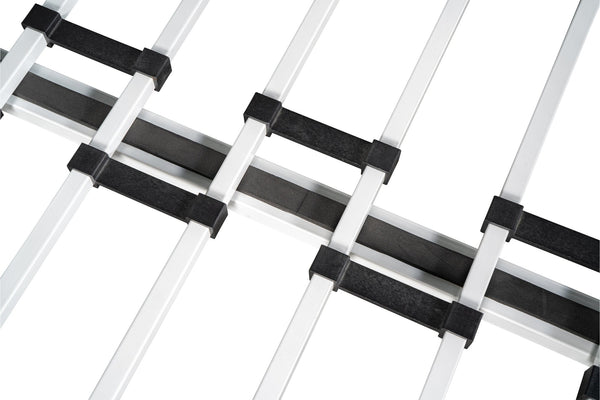 English Elm Metal Twin over Full Bunk Bed with Trundle, Anti-Noise Design, Full Guardrail, Sturdy Steel Frame, Space-SavingComfort W42752429