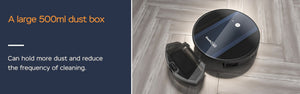 English Elm Geek Smart Slim Robot Vacuum with App Control Auto Charging and 1800pa Suction Power W100263726