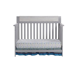 English Elm Hayes Convertible Crib with Two Tone Wood Frame for Modern Farmhouse Nursery B02263742
