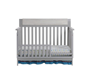 English Elm Hayes Convertible Crib with Two Tone Wood Frame for Modern Farmhouse Nursery B02263742