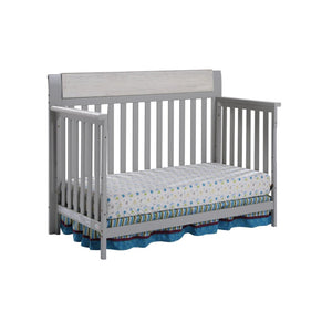English Elm Hayes Convertible Crib with Two Tone Wood Frame for Modern Farmhouse Nursery B02263742