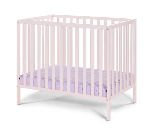 English Elm Palmer Convertible Mini Crib with Mattress Pad Compact Nursery Infant Sleep B02263771