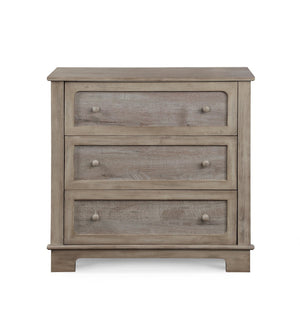 English Elm Grayson 3 Drawer Nursery Dresser with Rustic Alpine Finish and Changing Station Top B02263759