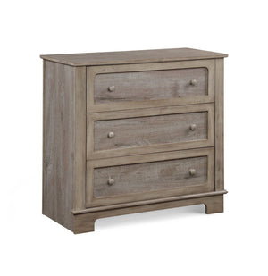English Elm Grayson 3 Drawer Nursery Dresser with Rustic Alpine Finish and Changing Station Top B02263759