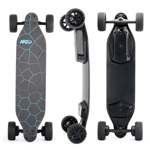 English Elm All Terrain Dual Motor Electric Skateboard 32mph Off-road 25 Mile Range Smart Remote W34856852