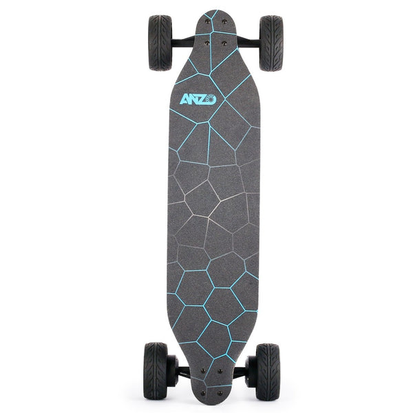 English Elm All Terrain Dual Motor Electric Skateboard 32mph Off-road 25 Mile Range Smart Remote W34856852