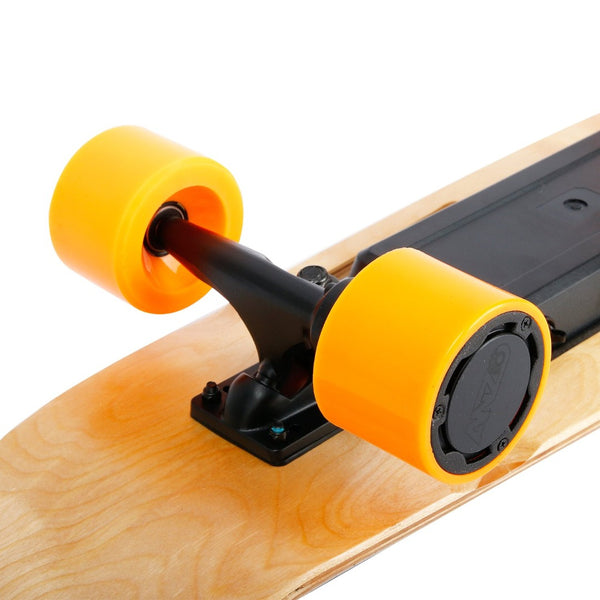 English Elm Small Maple Deck Electric Skateboard 350w Motor Wireless Remote for Teens and Adults W34856855