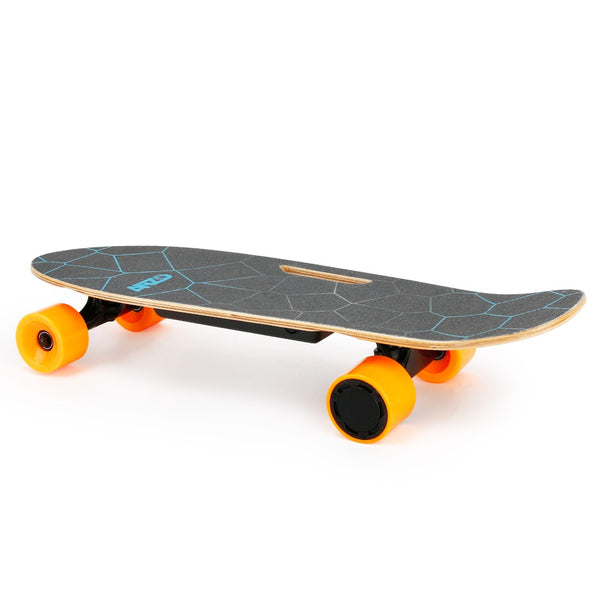 English Elm Small Maple Deck Electric Skateboard 350w Motor Wireless Remote for Teens and Adults W34856855
