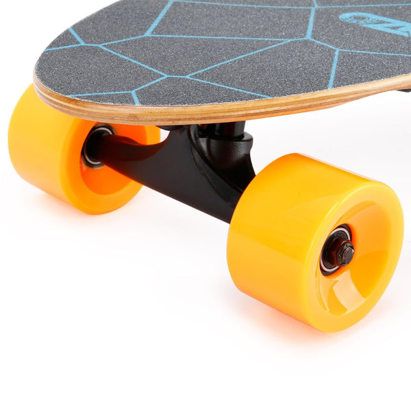 English Elm Small Maple Deck Electric Skateboard 350w Motor Wireless Remote for Teens and Adults W34856855