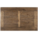 English Elm Rustic Floor Shelf Coffee Table With Storage,Solid Pine Wood (As Same As Wf287269Aae)