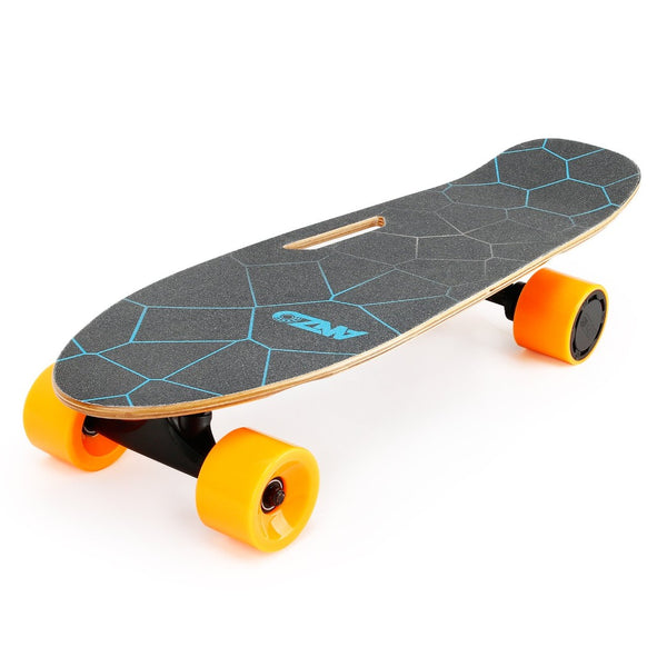 English Elm Small Maple Deck Electric Skateboard 350w Motor Wireless Remote for Teens and Adults W34856855