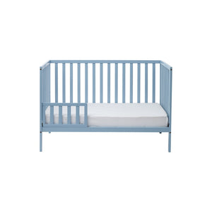 English Elm Palmer Convertible Island Crib Solid Wood Nursery Toddler Bed with 360 Degree Access B02263641